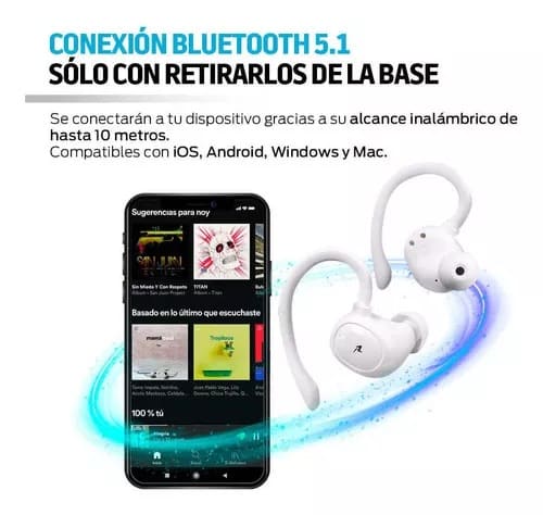 auriculares airpods audifonos bluetooth headphones audifono sonido audio inalambricos tecnología  TWIMO STORE baratos buen precio buenos de calidad resistentes al agua microfono integrado deportivos